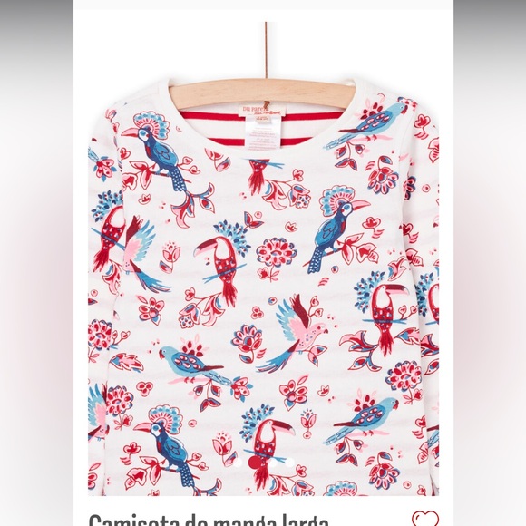 Reversible Long Sleeve Tee for Girls - Picture 5 of 10